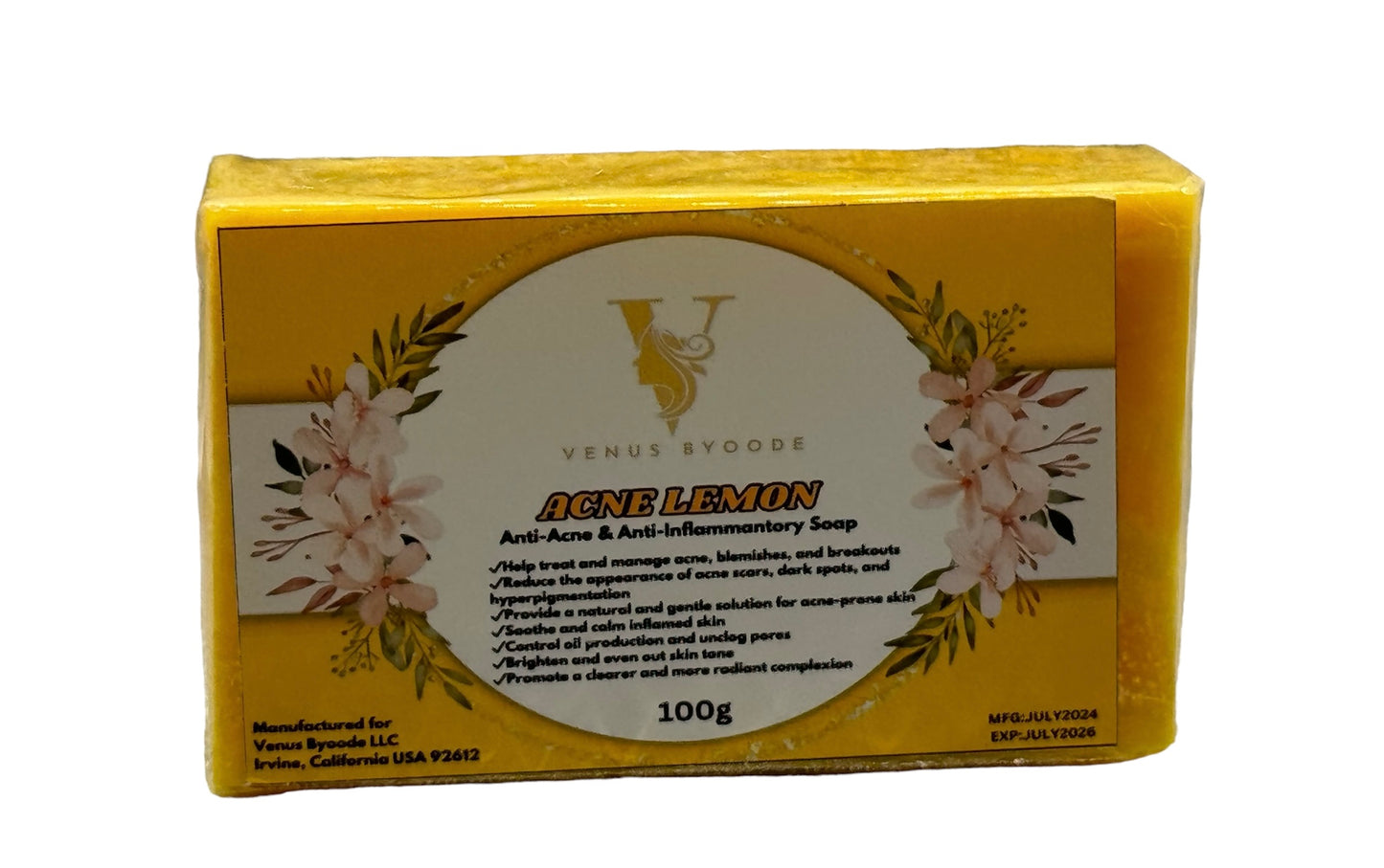 Acne Lemon Soap