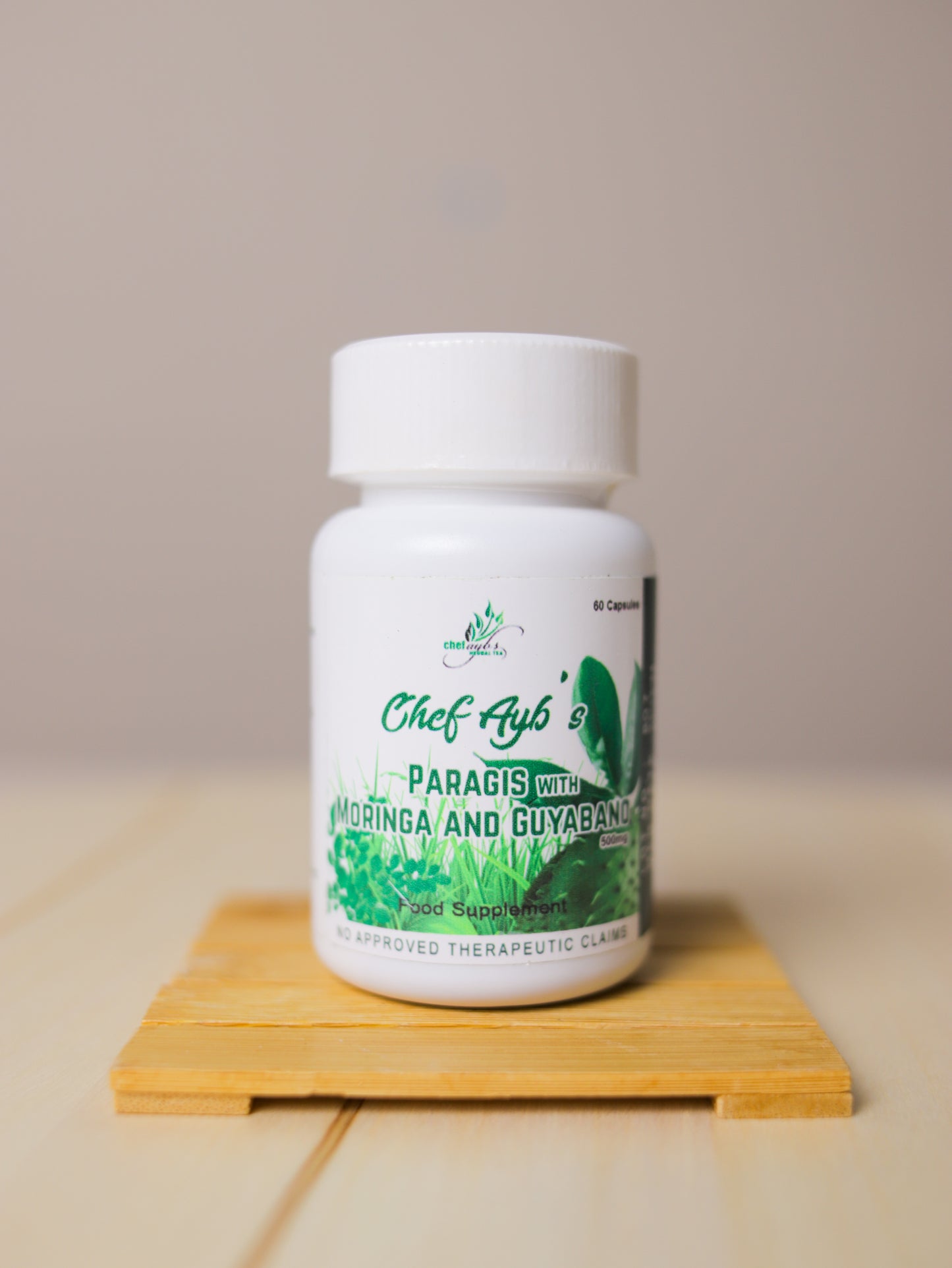 Chef Ayb’s Paragis Moringa & Guyabano,60 capsules