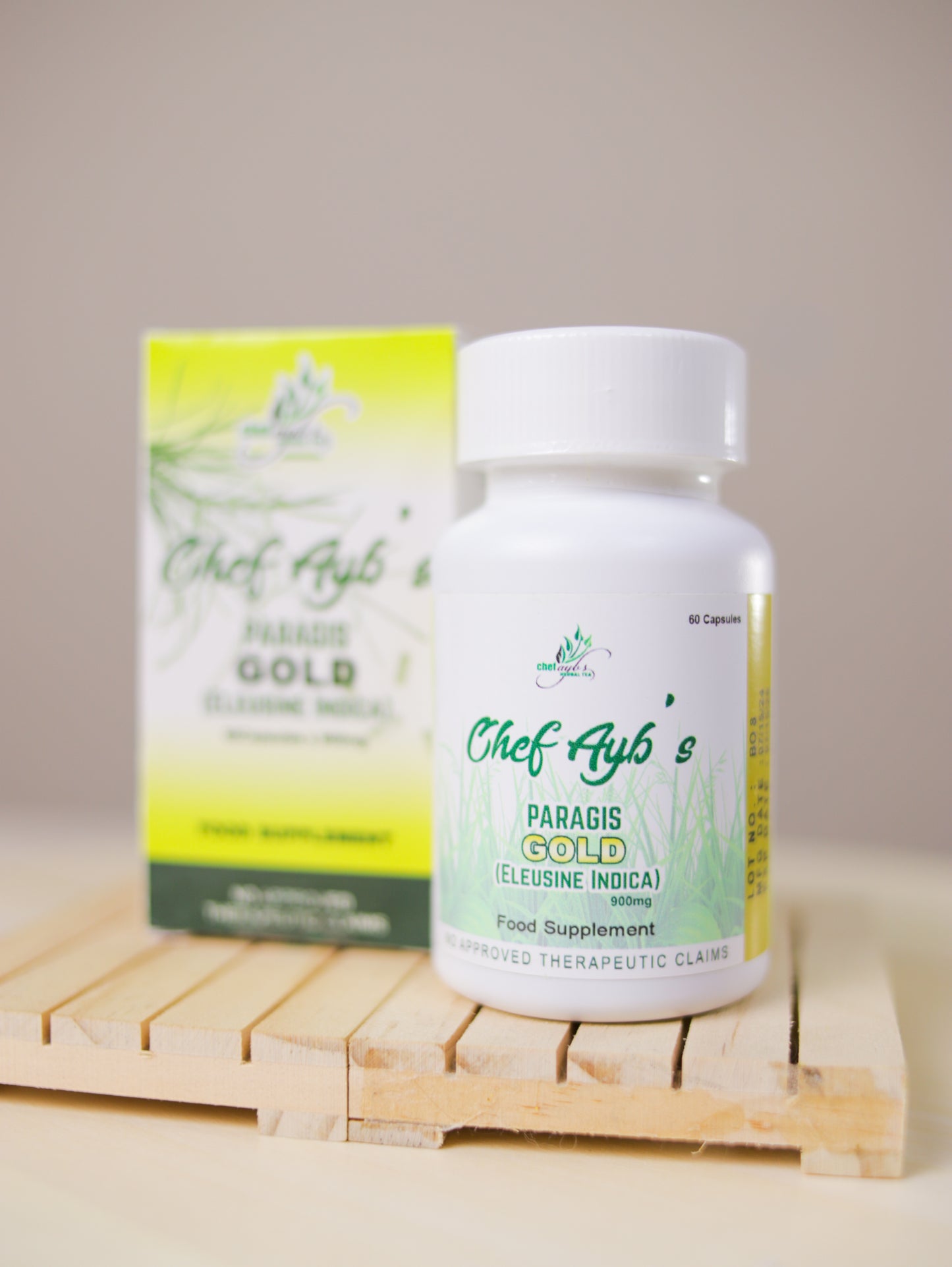 Chef Ayb’s Paragis Gold 900mg, 60capsules