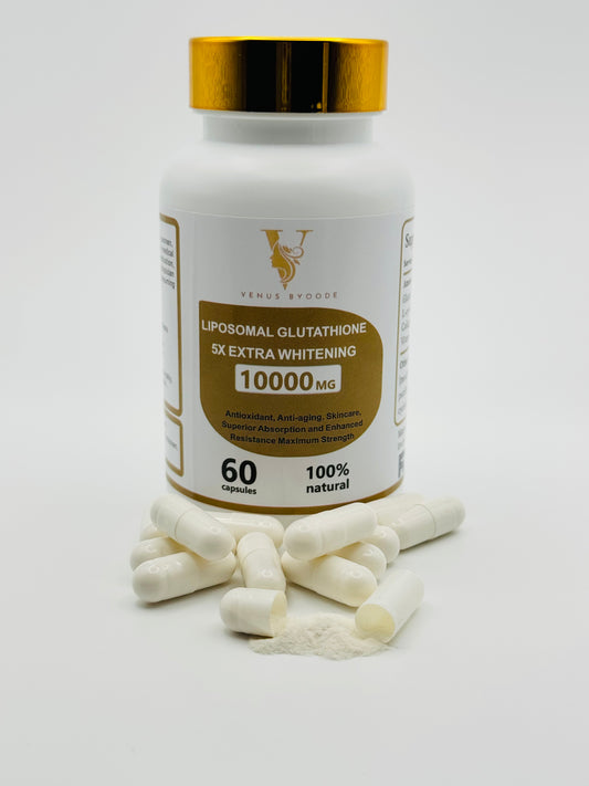 Glutathione With Collagen 10000mg  For Men And Women 5x Extra Whitening