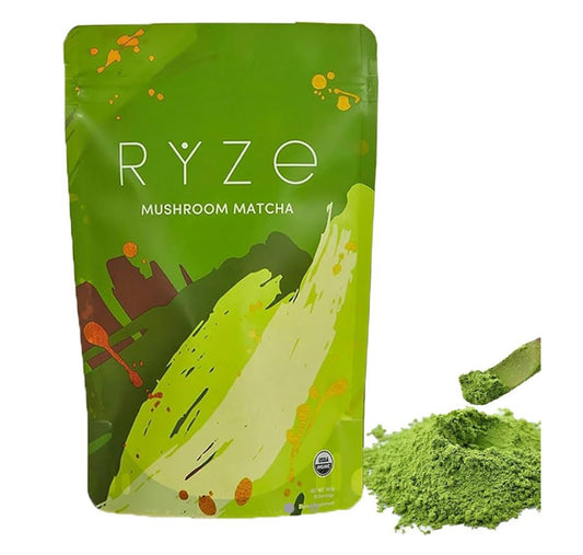 Ryze Mushroom Matcha organic 30 servings